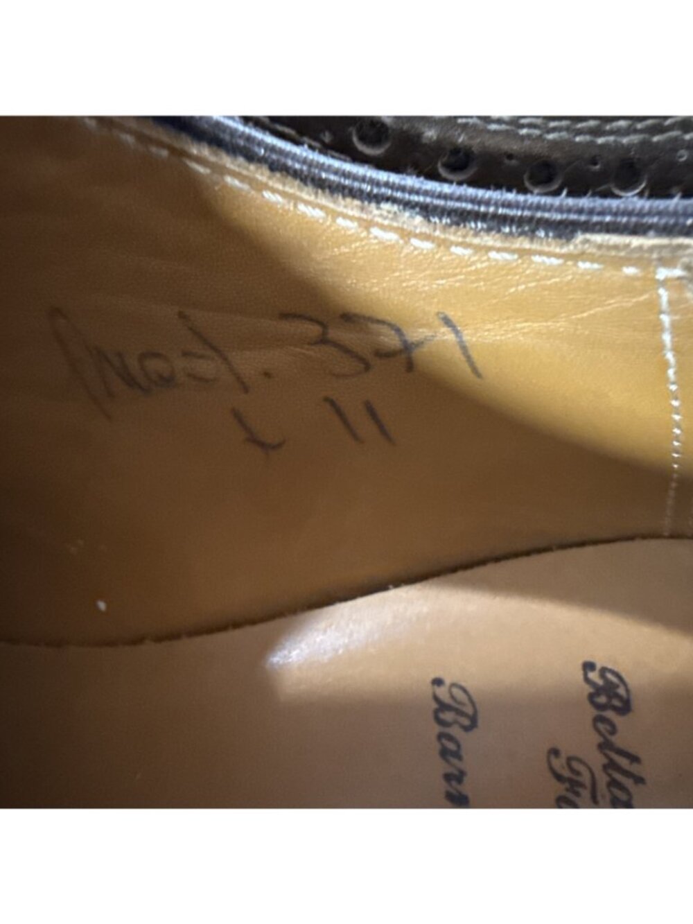 Bettanin & Venturi x Barneys NY Cap Toe Full Brogue Oxford Size 11 ($1,625) - Picture 6 of 10